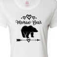 thumbnail image 4 of Inktastic Memaw Bear Grandmother Women's T-Shirt, 4 of 5