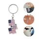 thumbnail image 5 of Llavero creativo con la bandera de Estados Unidos, llavero patriótico para hombre, recuerdo único de metal, llaveros, colgante para bolso, llaves de coche, mochilas., 5 of 7