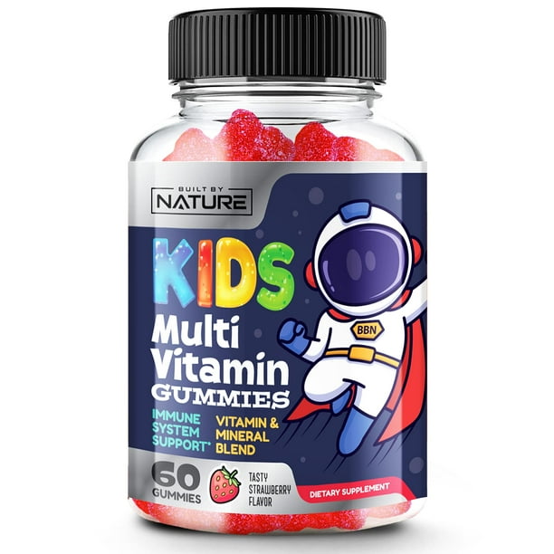 Multivitamin Gummies for Kids Extra Strength Immune Support Natural