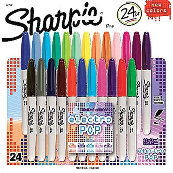 Sanford Encre Fine Électro Pop Marker&44; Fine Point&44; Assorti