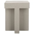 thumbnail image 2 of Safavieh Aldrich Modern Magnesium Oxide End Table, Gray, 2 of 8
