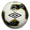 Umbro Soccer Ball, Size 4, 25"-26", Ages 9-11, Black White Gold