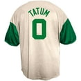 thumbnail image 3 of Men's Fanatics Jayson Tatum Cream Boston Celtics Baseball Jersey, 3 of 3
