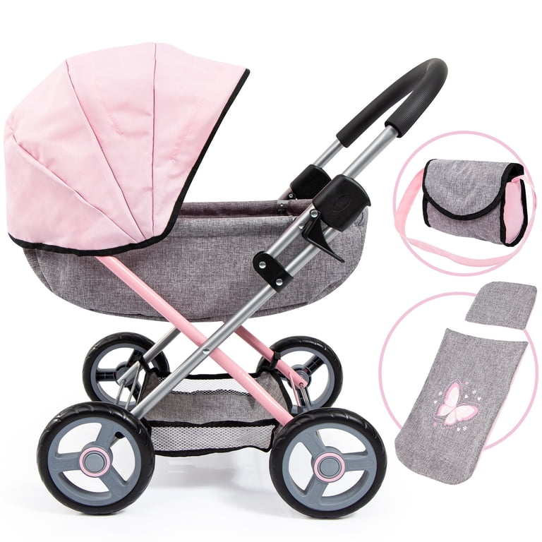 Bayer Design 4-in-1 Doll Pram Stroller with Cozy Bedding Set photo 1