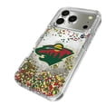 thumbnail image 2 of Minnesota Wild iPhone Confetti Glitter Case, 2 of 7