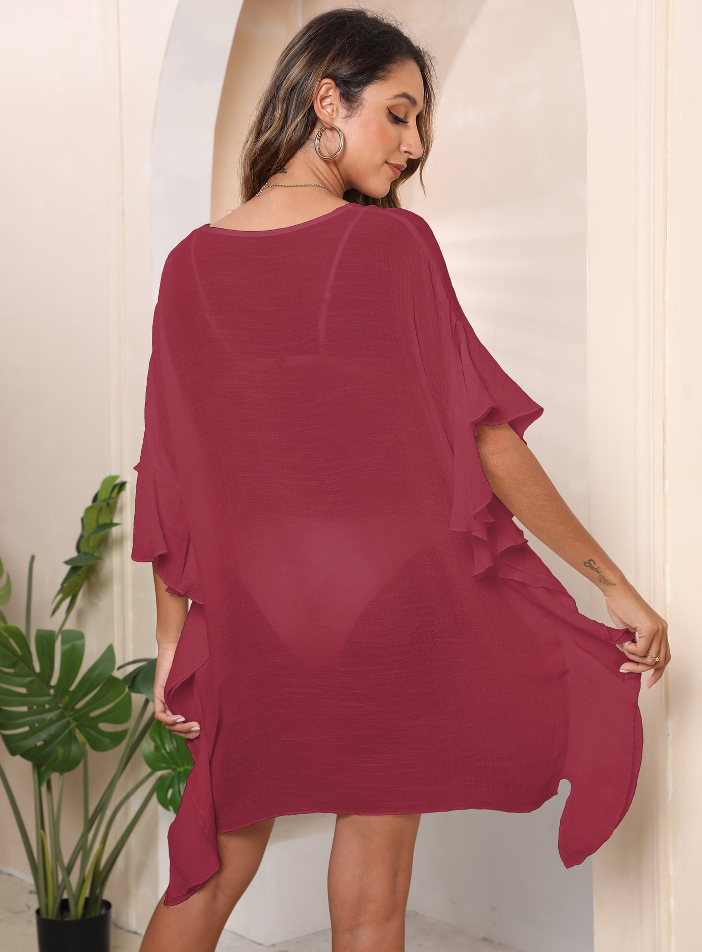 Doaraha Women Swimsuit Cover Ups Loose Beach Bikini Cover Ups for