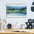 thumbnail image 3 of Epic Art 'Mountain Lake I' by Tim O'Toole, Acrylic Glass Wall Art, 16"x12", 3 of 3