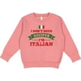 thumbnail image 2 of Inktastic No Recipes I'm Italian Toddler Sweatshirt, 2 of 4