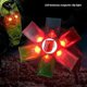 thumbnail image 4 of 10Pcs / Set Flashing Magnetic LED Clip Lights for Night Running Safety Warning Lamp Fluorescent Green, 4 of 5