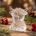 thumbnail image 4 of Mini Highland Cow Ice Cube Mold,Funny 3D Highland Cow Ice Cube Tray,Cute Animal Silicone Molds for Whiskey,Cocktails, Beer & Drinks, Novelty Cow Easter Molds Perfect Gifts for Friends (6-Cavity), 4 of 11