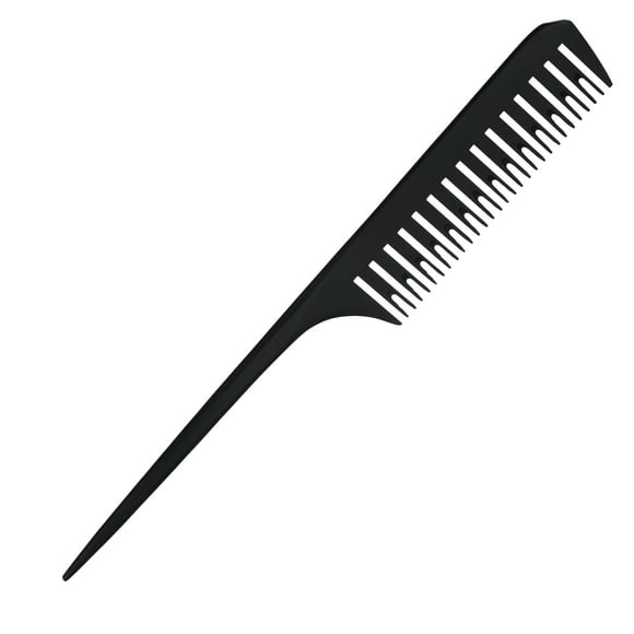 Unique Bargains Rat Tail Comb Long Tail Tip Comb Plastic Tail Comb Hair Styling Combs for Women Men 0.08' Tooth Width