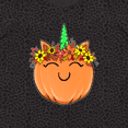 thumbnail image 4 of Inktastic Pumpkin Unicorn for Halloween and Thanksgiving Women's Plus Size T-Shirt, 4 of 5