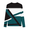 thumbnail image 5 of TFEOQRY Children Girls Fashion Printed Shirts Long Sleeve Crewnecks Tops Dressy Casual Color Block Blouses Clothesv Shirts, 5 of 5