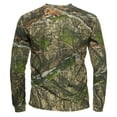 thumbnail image 6 of Blocker Outdoors Shield Series Fused Cotton Long-Sleeve Shirt, Camo Hunting Clothes for Men (Mossy Oak Country DNA, XX-Large), 6 of 8