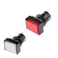 thumbnail image 1 of Interruptor de circuito eléctrico con botón de automático momentáneo rojo + 250V 3A SOLEDAD interruptor de botón led, 1 of 10