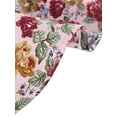 thumbnail image 6 of Lars Amadeus Men's Shirts Short Sleeve Floral Print Point Collar Hawaiian Shirt, 6 of 6