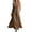 Brown, variant on Tumotour Summer Maxi Dress For Women'S V-Neck Button Flowy A-Line Dress T-Shirt Long Dress Buttoned Beach Sleeveless Sundress