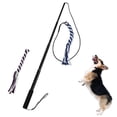 thumbnail image 1 of Jouet pour Chien avec Perche de Flirt Extensible, Jouets Interactifs pour Dressage de Chien, 1 of 6
