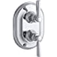 thumbnail image 3 of Kohler K-T10594-4-CP Stacked Trim with Metal Lever Handles, Valve Not Included, Polished Chrome, 3 of 3