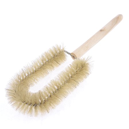 - Unique Bargains 11cm Long Wooden Handle Nylon Bristles Test Beaker Bottle Cleaning Brush