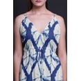 thumbnail image 4 of Bimba Robe de Plage Bohème Sans Manches Longue Maxi à Bretelles Imprimée pour Femmes Shibori - Petit, 4 of 6
