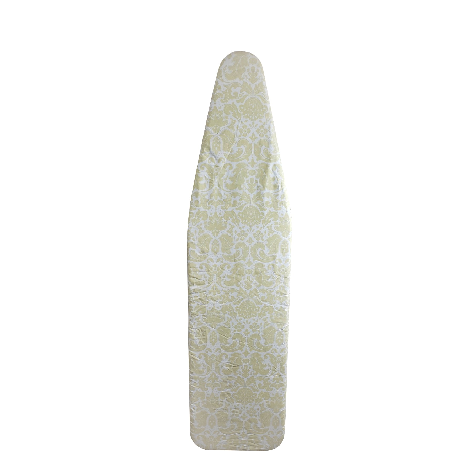 Homz Premium Ironing Board Replacement Cover and Pad, Yellow Damask