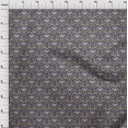 thumbnail image 4 of oneOone Velvet Black Fabric Asian Block Craft Projects Decor Fabric Printed By The Yard 58 Inch Wide, 4 of 4