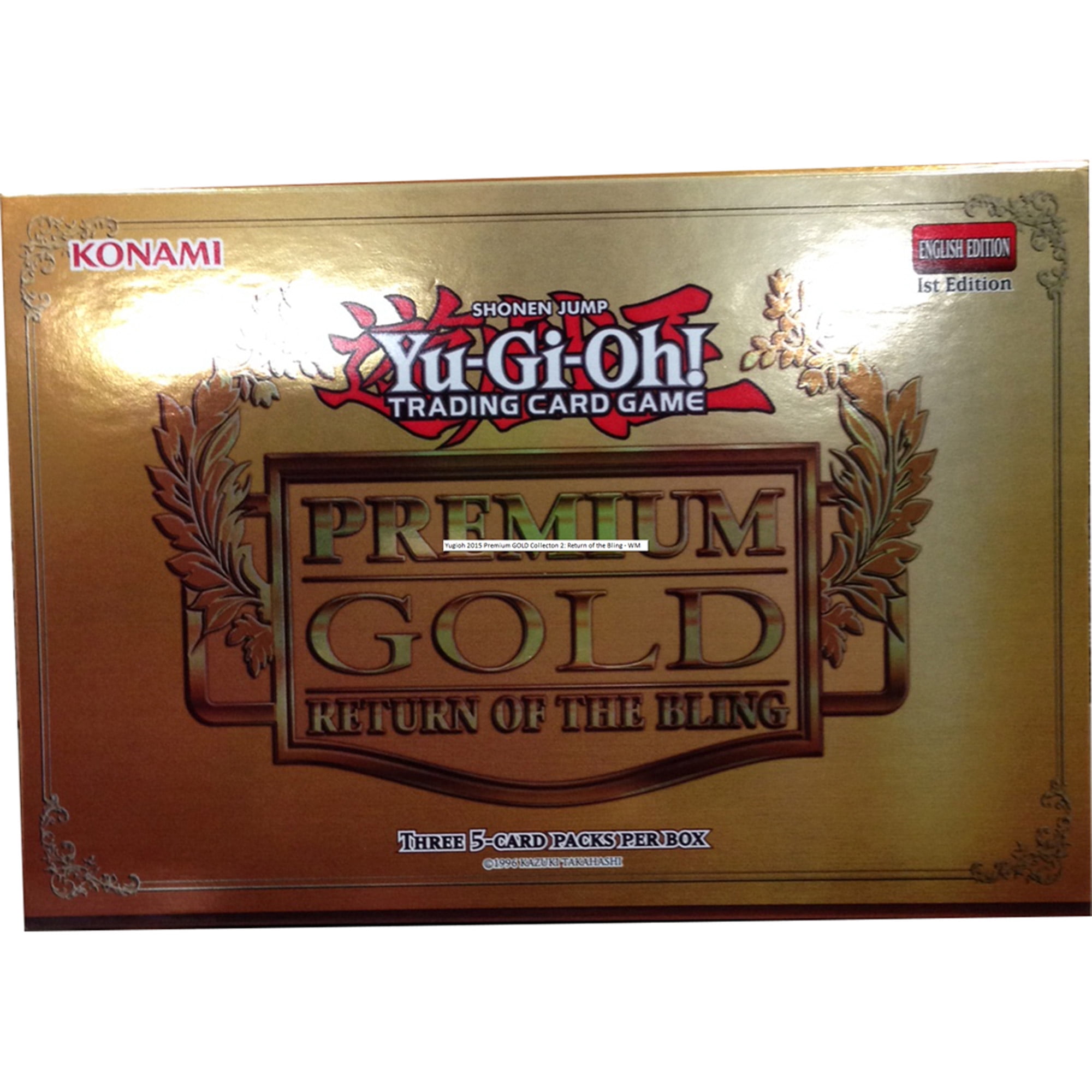 Yu-Gi-Oh Cards Premium Gold Infinite Gold 2016 Sealed New Mini Box with 3 packs 