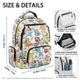 thumbnail image 7 of Uorisanigo Kawaii Dinosaur School Backpack for Kids, Large Capacity Teens Boys Bookbag for Elementary School, Breathable Daypack with Side Pocket for Vacation, 7 of 7