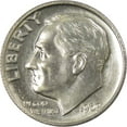 thumbnail image 1 of 1969 Roosevelt Dime BU Uncirculated Mint State 10c US Coin Collectible, 1 of 2