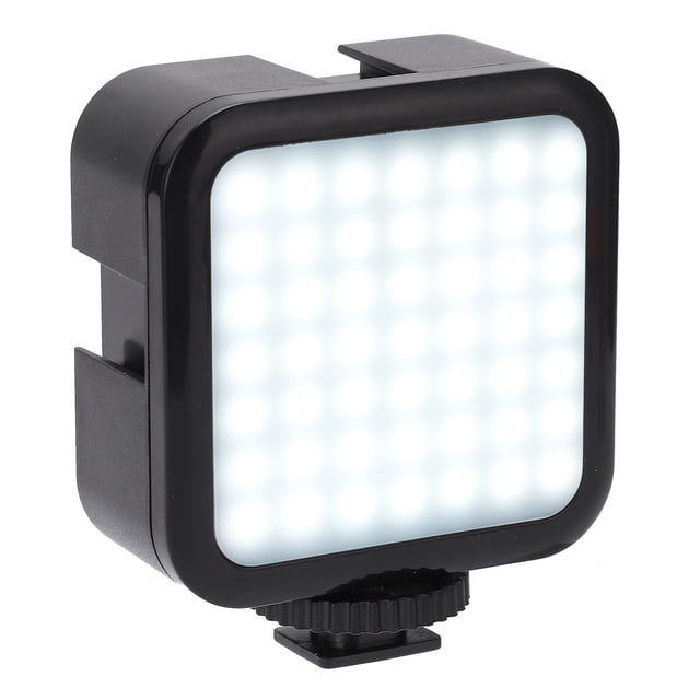 Luz De Relleno De Cámara LED Con 3 Zapatas Frías Luz De Video LED De Gran Capacidad Con 3 Zapatas Frías Para Transmisión En Vivo Para Producción De Video ANGGREK Otros