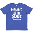 thumbnail image 3 of Inktastic Mama's Little Dude with Arrow Youth T-Shirt, 3 of 5