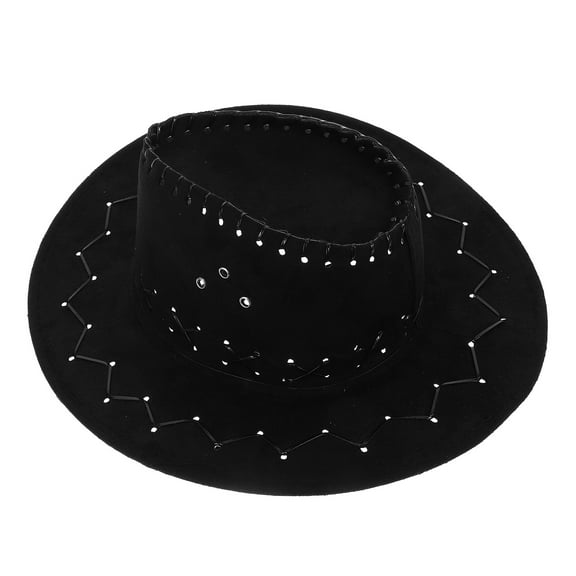 HONMEET 1Pack Kids Cowboy Hats Wide Brim For Boys And Girls Western Style Party Accessory