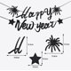 thumbnail image 3 of 3 juegos de pancartas de Feliz Año Nuevo con purpurina, pancartas de Año Nuevo para decoraciones de Feliz Año Nuevo 2025, pancartas de Nochevieja, suministros para fiestas, 3 of 4