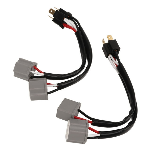 Headlight Conversion Harness Adapter,2Pcs 9003 H4 Headlights Headlights Wiring Harness Adapter Headlight Splitter Wiring Harness Innovative Solution