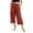 Red, variant on Tittly Palazzo Pants Wide Leg Pants Woman Capri Pants For Women Plus Size Cotton Pants For Comfortable Cropped Pants 3XL 7XL Baggy Pants Capri Pants for Women Black 3XL