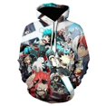 thumbnail image 1 of Sudadera con capucha My Hero Academia para hombre y mujer, Midoriya Izuku, disfraz de Cosplay con estampado 3D, sudadera, chaqueta con capucha escolar035XL Deng Xun unisex, 1 of 2