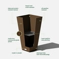 thumbnail image 3 of Veradek Pure Series Midland 26" Plastic Planter 2-Pack Espresso, 3 of 14