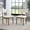 Natural, variant on Roundhill Furniture Ellis Boucle Upholstered Dining Chairs, Set of 2