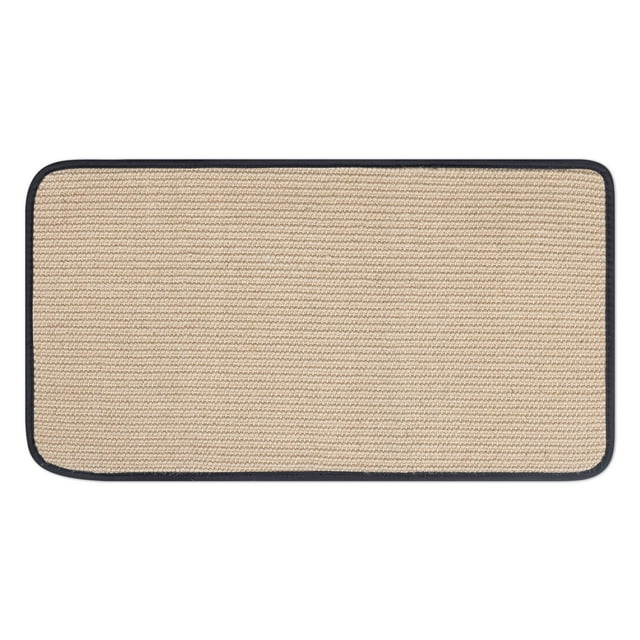 Rascador de Pared para Gatos - 1x Alfombra de sisal para arañazos de Gato con 2X Set de Montaje para Paredes y Esquina - Arañador 60 x 32 cm