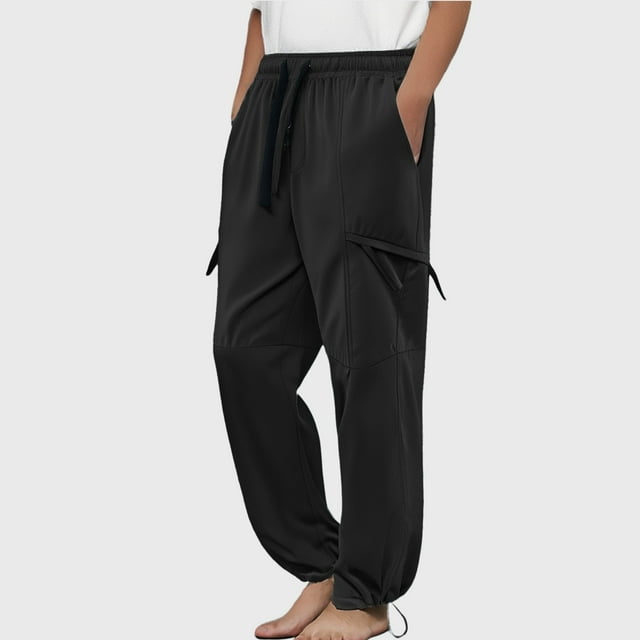 Men's Cargo Pants Comfortable Casual Fit Lightweight Stylish Ideal for Daily Wear in Spring Summer and Fall