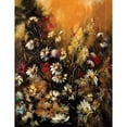 thumbnail image 3 of Sipos, Judit 19x24 Black Modern Framed Museum Art Print Titled - Classic Bouquet II, 3 of 5