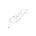 thumbnail image 3 of New Genuine Nissan Gasket-Exhaust Manifold,A 140363TA0B / 14036-3TA0B OEM, 3 of 10