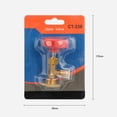 thumbnail image 3 of Piercing Valve for Refrigerant Can Car Air Conditioning Charge Valve Household Air Conditioner Refrigerator Open Valve for R134A (11mm UK Air Outlet Interface), 3 of 8