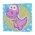 thumbnail image 3 of Kits Completos de Pintura de para Niños Y Principiantes, Pintura DIY Por Números, Mosaico Hecho a Mano, para Teléfono, Artes Y Manu Dinosaurio 1 Baoblaze Pintura de diamante de taladro completo, 3 of 8