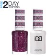 thumbnail image 3 of DND Nail Polish Gel & Matching Lacquer Set Duo - 403 Fuchsia Star, 3 of 4