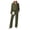 Army Green, variant on Lounge Sets for Women Side Slit Sweatshirt Straight Leg Sweatpants with Pockets 2 Piece Matching Set Fall Fashion Sweatsuit Activewear Tracksuit