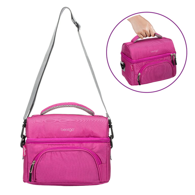 Bentgo Deluxe Lunch Bag Purple Pink Insulated Tote