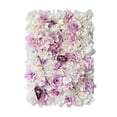 thumbnail image 2 of Panel de pared con flores artificiales, decoración para fotografía de privacidad, tapete de pared de 61 x 40 cm rosa claro y brote, 2 of 9