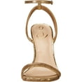 thumbnail image 2 of Sam Edelman Ophelia Goldmine Leather Buckle Ankle Strap Stiletto Heel Sandals (Goldmine, 6.5), 2 of 6